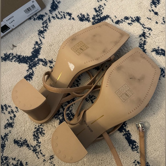 Dolce Vita Paroo heels in Cafe Leather - Picture 7 of 7